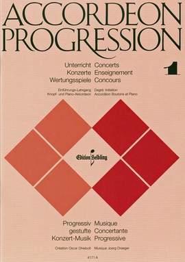 DRAEGER, J: Accordeon Progression Band 1