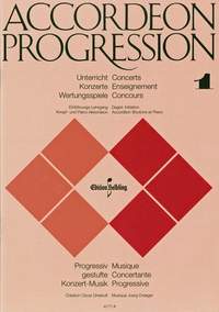 DRAEGER, J: Accordeon Progression Band 1