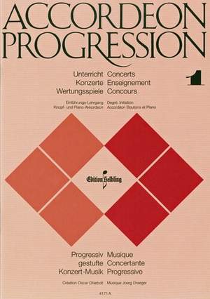 DRAEGER, J: Accordeon Progression Band 1