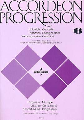 DRAEGER, J: Accordeon Progression Band 6