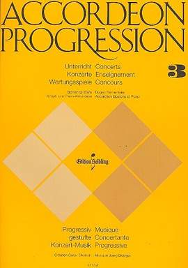 DRAEGER, J: Accordeon Progression Band 3