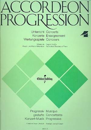 DRAEGER, J: Accordeon Progression Band 4