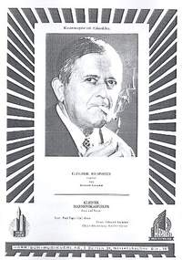 Koetscher, E: Elektrik Rhapsodie und Kleiner