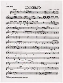Mozart, L: Konzert D-Dur