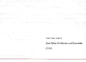 Haußmann, K: 2 Sätze