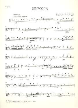 Myslivecek, J: Sinfonia D-Dur
