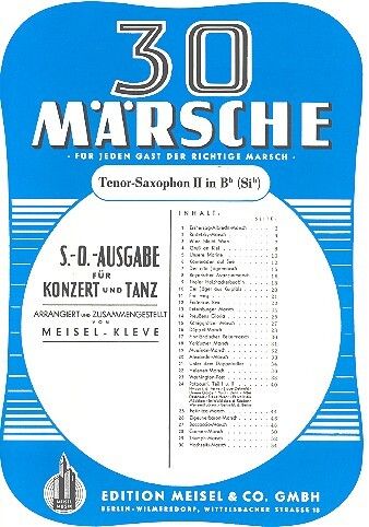 30 Märsche