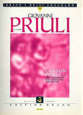Priuli, G: Canzon prima a 6 für 3 Trompeten