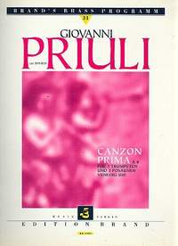 Priuli, G: Canzon prima a 6 für 3 Trompeten