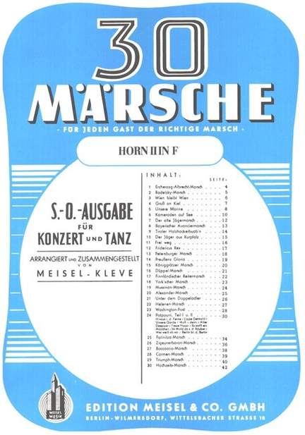 30 Märsche