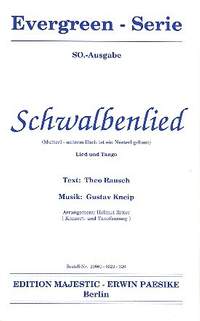 Kneip, G: Schwalbenlied: für Salonorchester