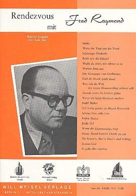 Raymond, F: Rendezvous mit Fred Raymond