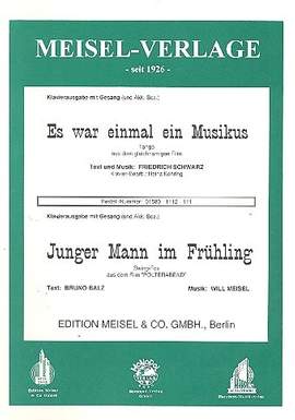 Es war einmal ein Musikus und Junger Mann im Frühling