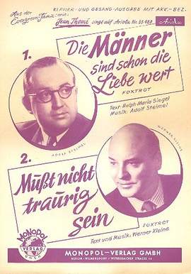 Die Männer sind schon die Liebe wert