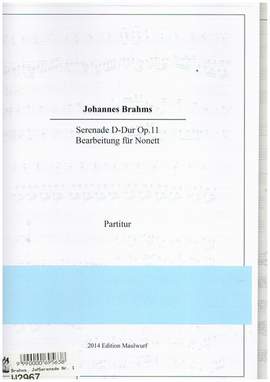 Brahms, J: Serenade D-Dur op.11