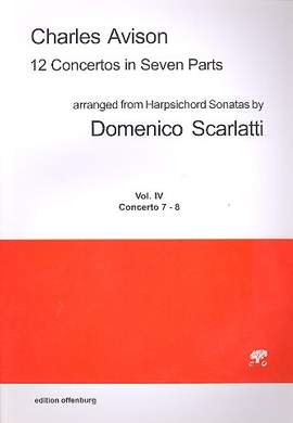 Avison, C: 12 Concertos in 7 Parts vol.4 (nos. 7-8)
