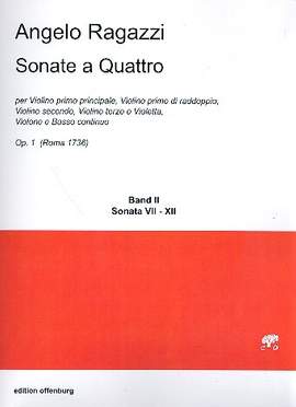 Ragazzi, A: Sonate a 4 op.1 Band 2 (Nr.7-126)