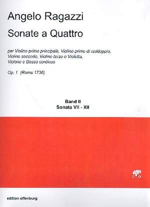 Ragazzi, A: Sonate a 4 op.1 Band 2 (Nr.7-126)