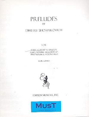 Shostakovich, D: Preludes for flute, clarinet
