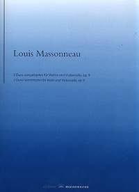 Massonneau, L: 3 Duos concertantes op.9 für Violine