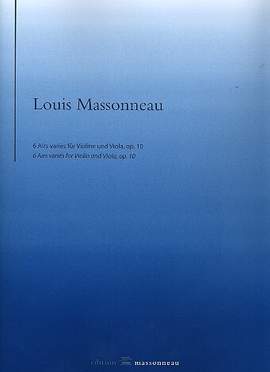 Massonneau, L: 6 Airs variés op.10