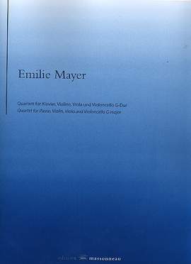 Mayer, E: Quartett G-Dur