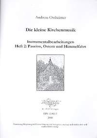 Ostheimer, A: Die Kleine Kirchenmusik - Instrumentalbearbeitungen Band 2