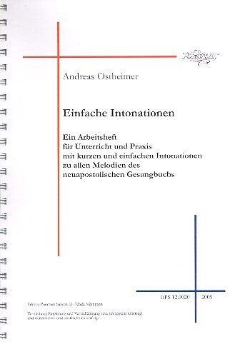 Ostheimer, A: Einfache Intonationen