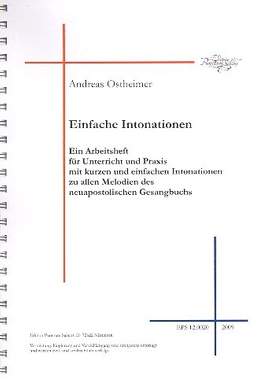 Ostheimer, A: Einfache Intonationen