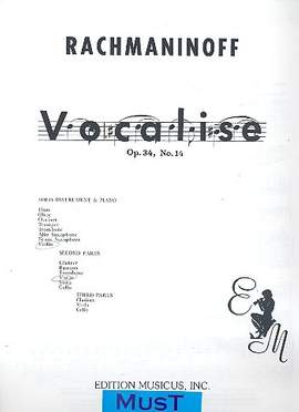 Rachmaninoff, S W: Vocalise op.34,14