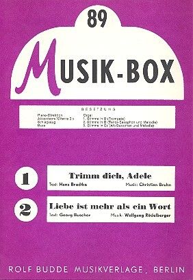 Trimm dich Adele und Liebe ist