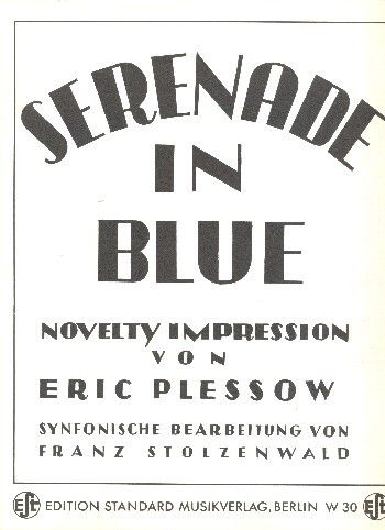 Plessow, E: Serenade in Blue