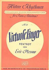 Plessow, E: Virtuose Finger