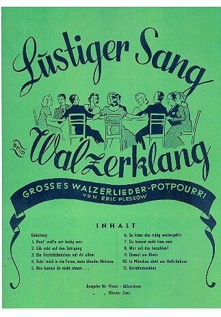 Plessow, E: Lustiger Sang beim Walzerklang