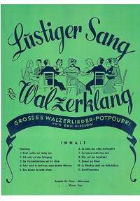 Plessow, E: Lustiger Sang beim Walzerklang