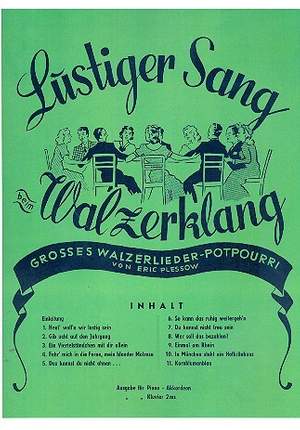 Plessow, E: Lustiger Sang beim Walzerklang