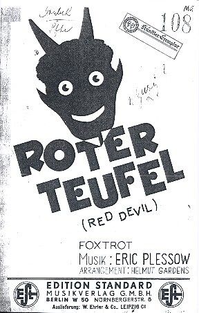 Plessow, E: Roter Teufel für Salonorchester