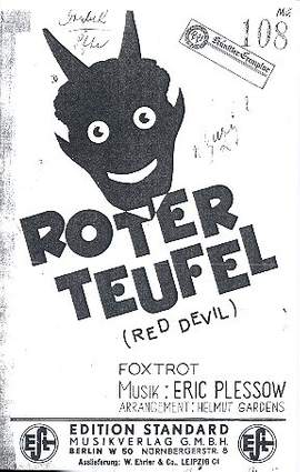 Plessow, E: Roter Teufel für Salonorchester