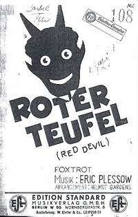 Plessow, E: Roter Teufel für Salonorchester