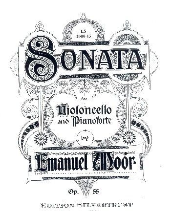 Moór, E: Sonata no.2 op.55