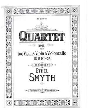 Smyth, E: Stringquartet in e minor