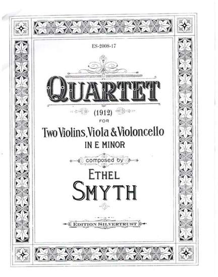 Smyth, E: Stringquartet in e minor