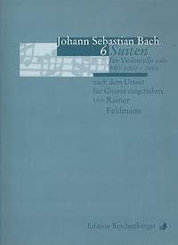 Bach, J S: 6 Suiten BWV1007-12 für Violoncello