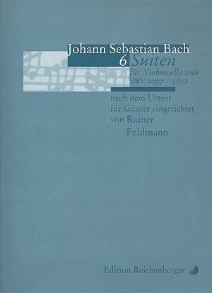 Bach, J S: 6 Suiten BWV1007-12 für Violoncello