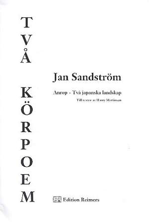 Sandstroem, J: Anrop Tva Japanska landskap