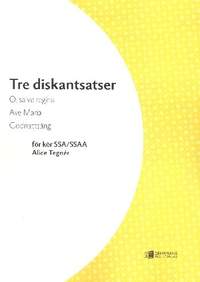 Tegnér, A: 3 Diskantsätze