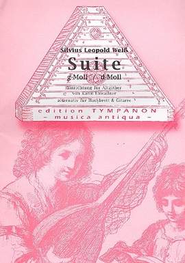 Weiss, S: Suite g-Moll für Altzither
