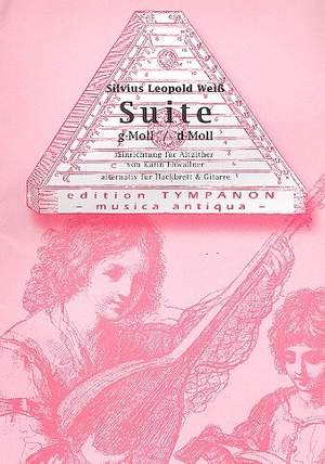 Weiss, S: Suite g-Moll für Altzither