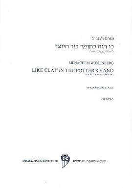 Wiesenberg, M: Like The Clay In The Potter's Hand