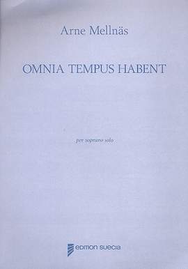 Mellnaes, A: Omnia tempus habent